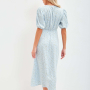  Платье Esthetic Code Monica Голубое с цветочным принтом